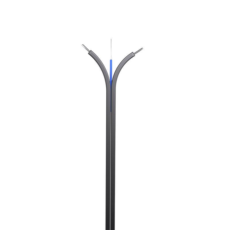 1-core indoor drop cable construction illustration
